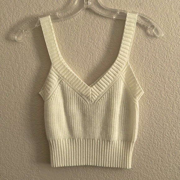 Tops - Sweater Knit Crop Top